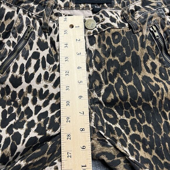 Ashley Mason Jeans Womens Size 9/29 Cheetah Skinny Low Rise Stretch Denim - Picture 9 of 10